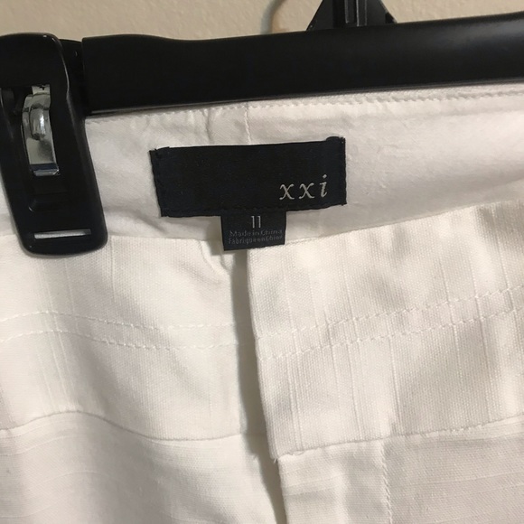 Forever 21 White Dress Pants Size 11 - Picture 2 of 5